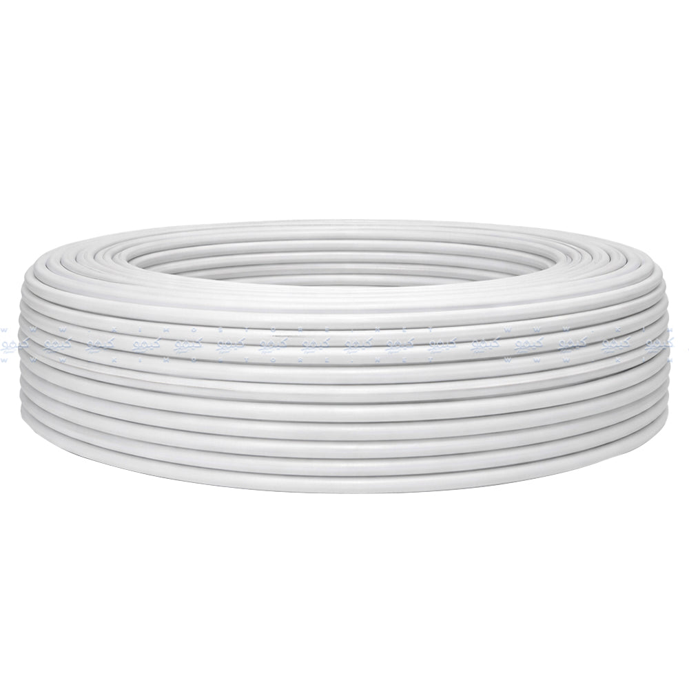 View Star Al Foil +96x0.12 Al Coaxial Cable RG6U 70y - White