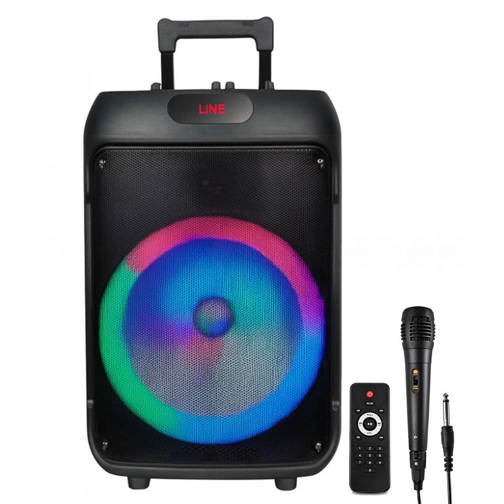 Vovo V-1225 RGB Portable Bluetooth Speaker With Mic 1.0