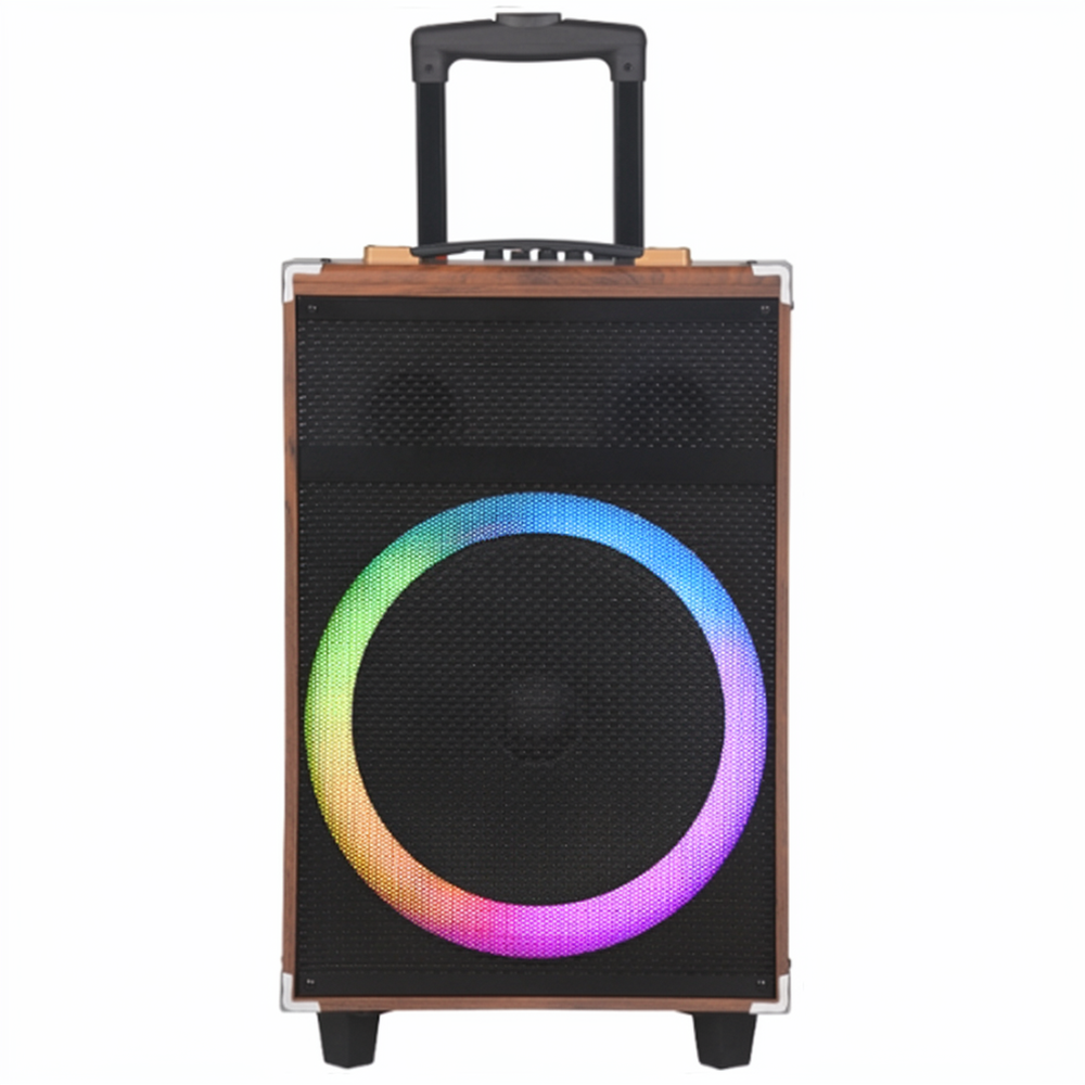 سبيكر بلوتوث متنقل فوفو مع مايك V-1235 RGB 1.0