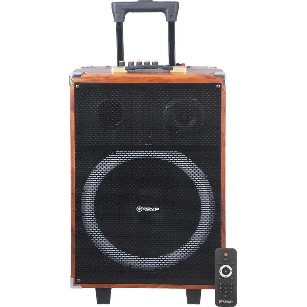 Vovo V-1235 RGB Portable Bluetooth Speaker With Mic 1.0