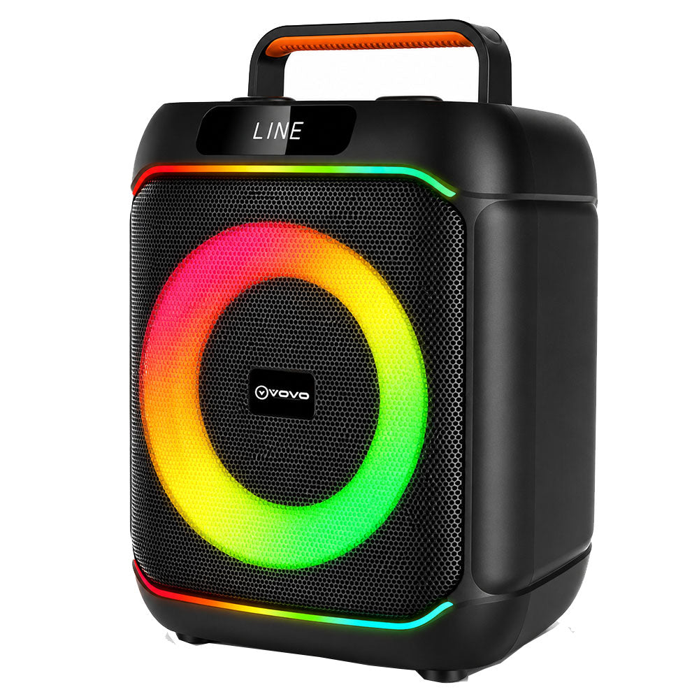Vovo V-2127 RGB Portable Bluetooth Speaker With Mic 1.0