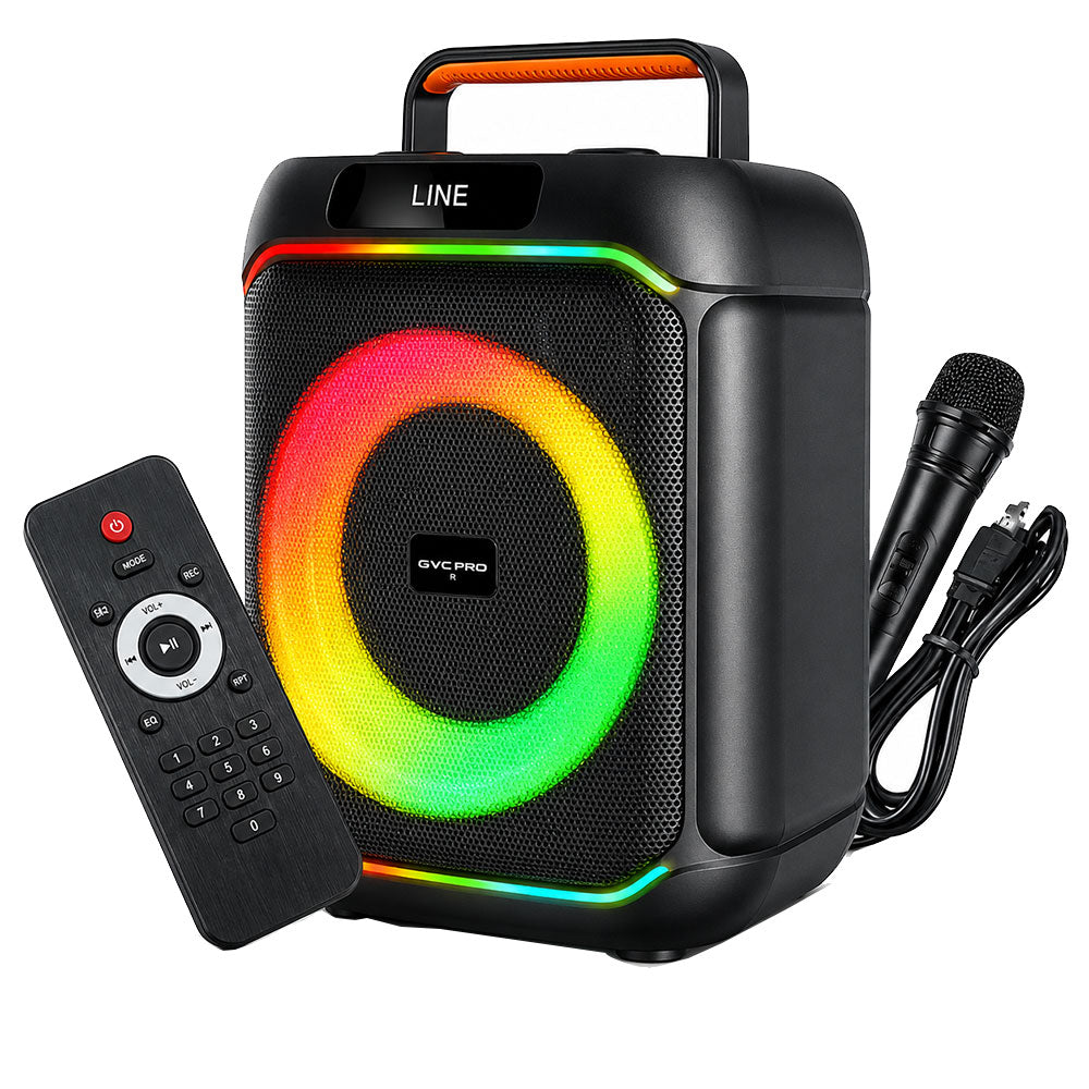 Vovo V-2127 RGB Portable Bluetooth Speaker With Mic 1.0