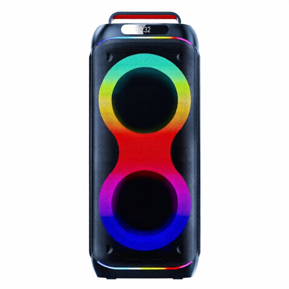 Vovo V-2855 RGB Portable Bluetooth Speaker With Mic 1.0