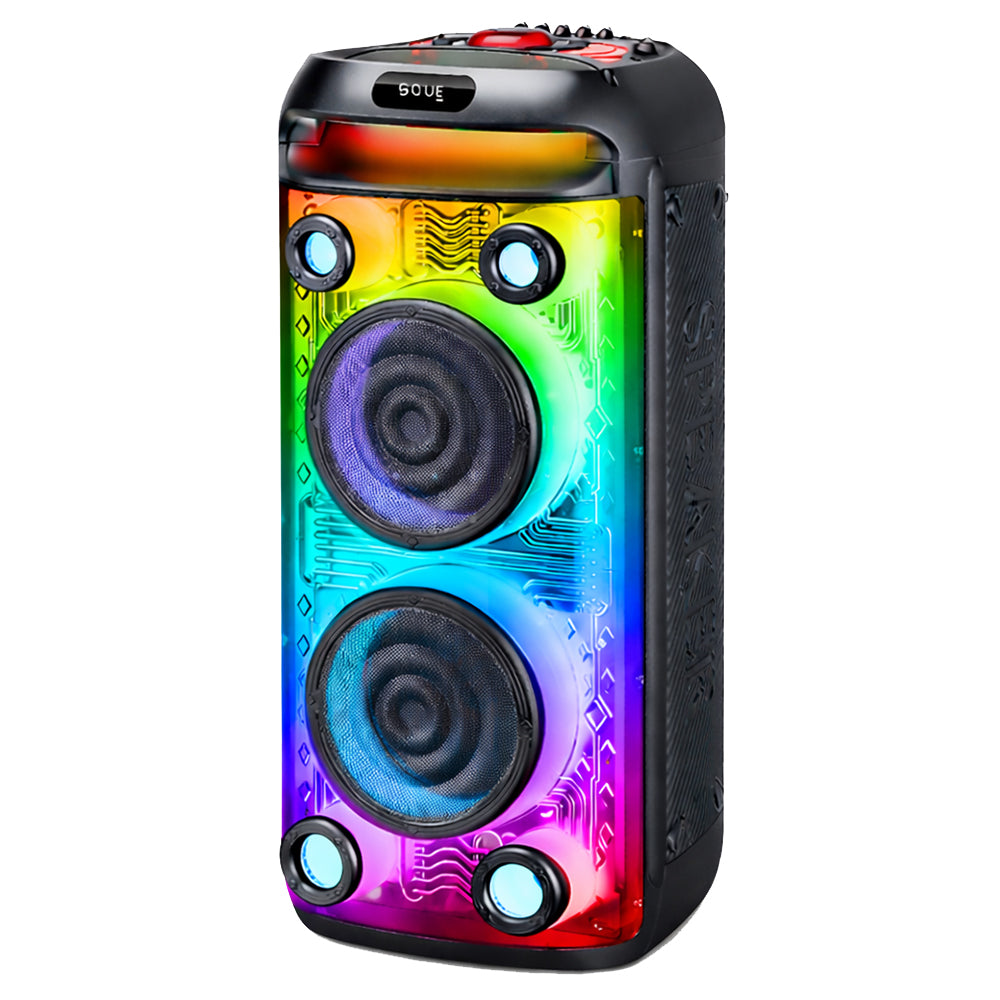 Vovo V-2880 Party RGB Portable Bluetooth Speaker With Mic 1.0
