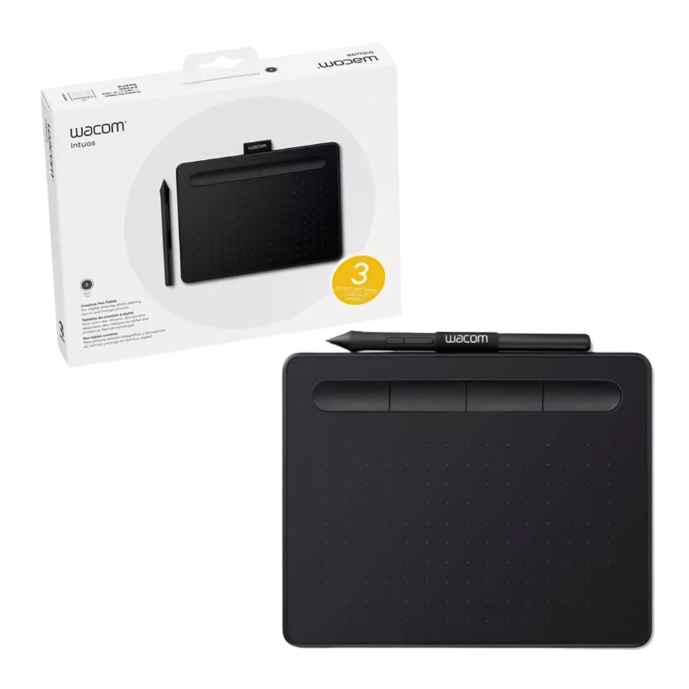 Wacom Intuos CTL-4100K-N Small Graphic Tablet - Black