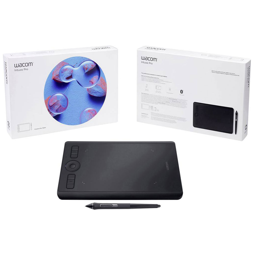 Wacom Intuos Pro PTH460K0B Small Graphic Tablet - Black