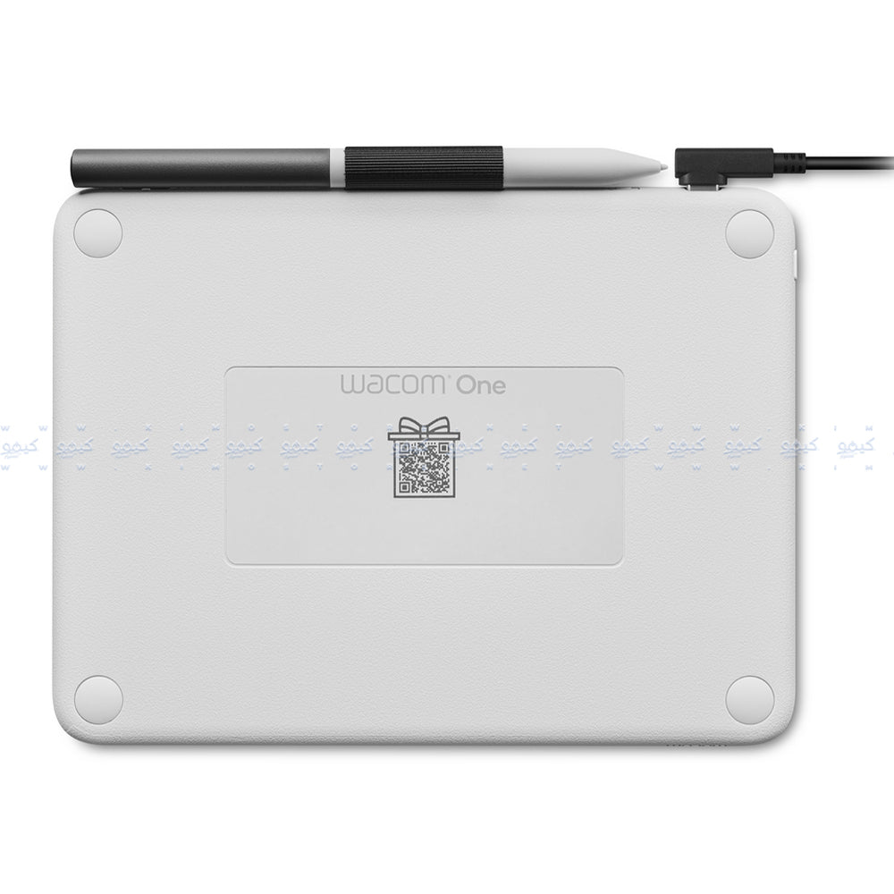 Wacom One Pen Tablet CTC4110WLW1B Bluetooth Small - White