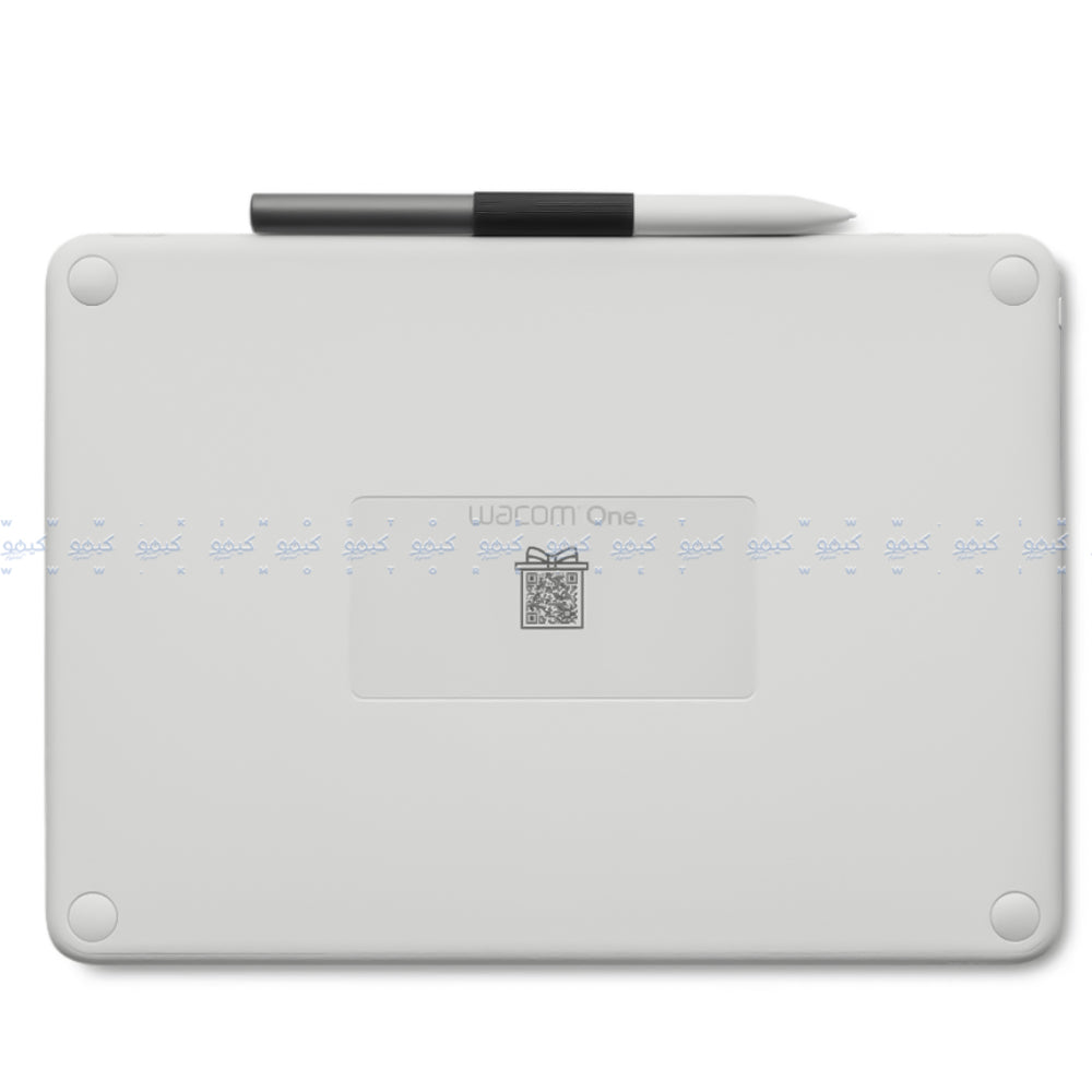جرافيك تابلت واكوم متوسط بلوتوث One Pen CTC6110WLW1B - ابيض