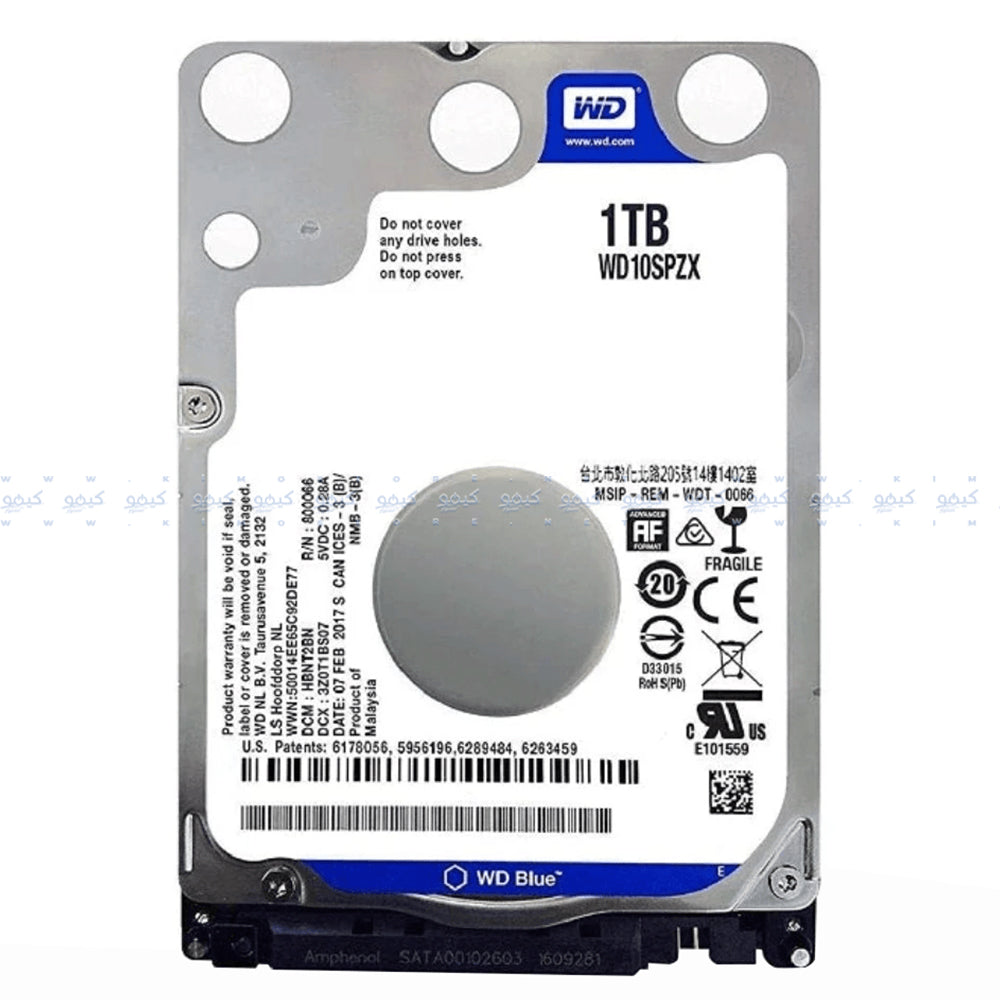 Western Digital 1TB 2.5 Inch Internal Laptop Hard Drive (Original Used)