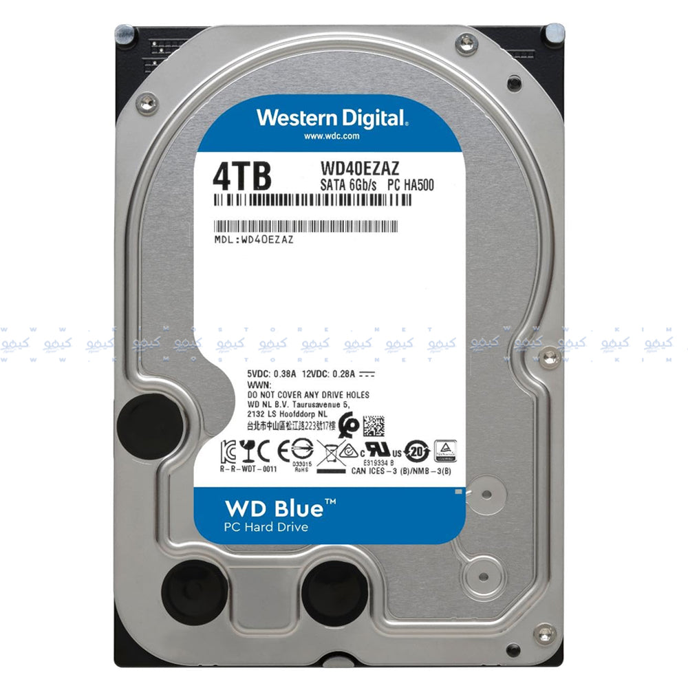 Western Digital Blue 4TB 3.5 Inch Internal PC Hard Drive (Original Used)