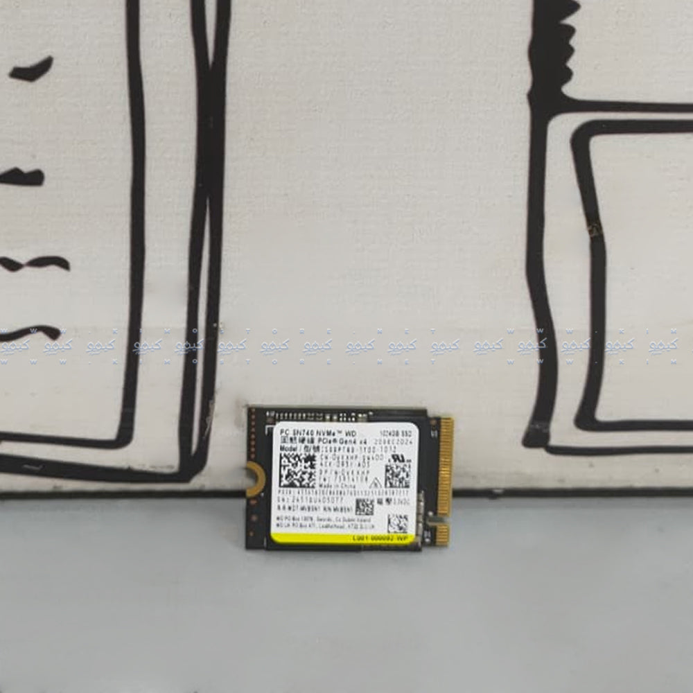 هارد درايف ويسترن ديجيتال 1024 جيجابايت SN740 SDDPNQD NVMe PCIe M.2 2230 SSD (استعمال خارج)