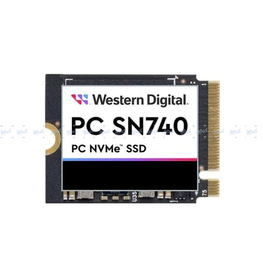 هارد درايف ويسترن ديجيتال 1024 جيجابايت SN740 SDDPNQD NVMe PCIe M.2 2230 SSD (استعمال خارج)