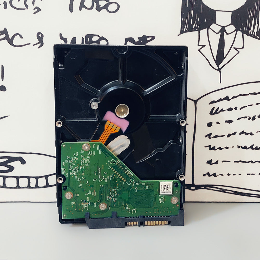 هارد درايف ويسترن ديجيتال 1 تيرابايت 3.5 بوصة داخلي للكمبيوتر (استعمال خارج)