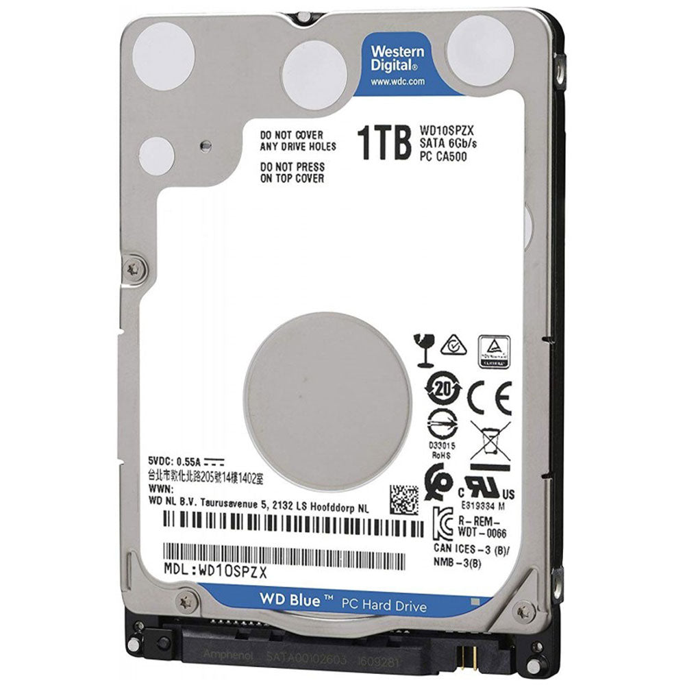 Western Digital Blue 1TB 2.5 Inch Internal Laptop Hard Drive