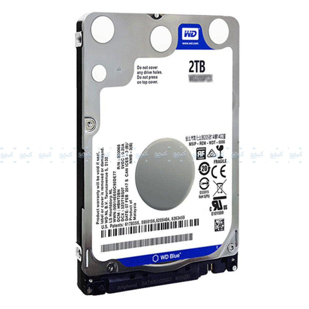 Western Digital Blue 2TB 2.5 Inch Internal Laptop Hard Drive