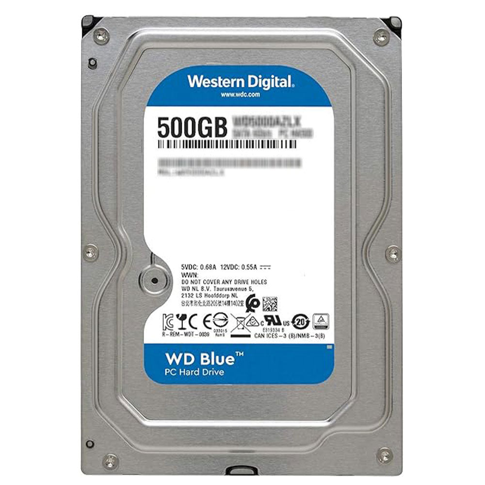 هارد درايف ويسترن ديجيتال 500 جيجابايت 3.5 بوصة داخلي للكمبيوتر (Refurb) (ضمان 6 شهور)