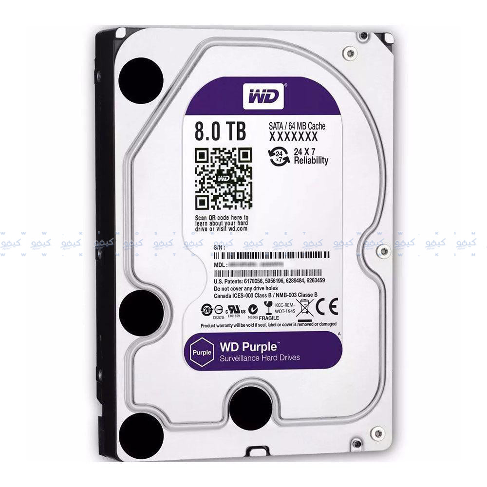 Western Digital Purple 8TB 3.5 Inch