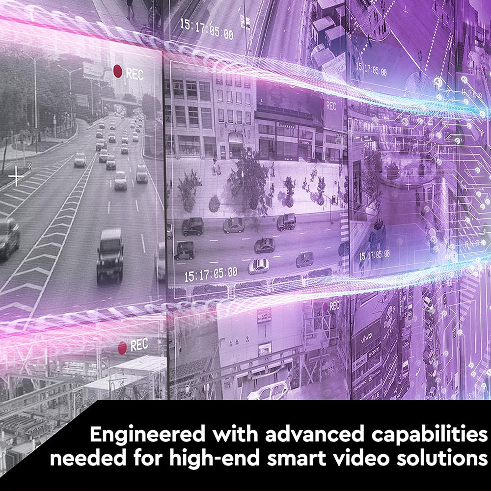 هارد درايف كاميرات مراقبة داخلي ويسترن ديجيتال بنفسجي 12 تيرابايت PRO