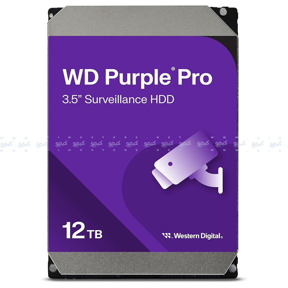 Western Digital Purple PRO 12TB 3.5 Inch Surveillance Internal