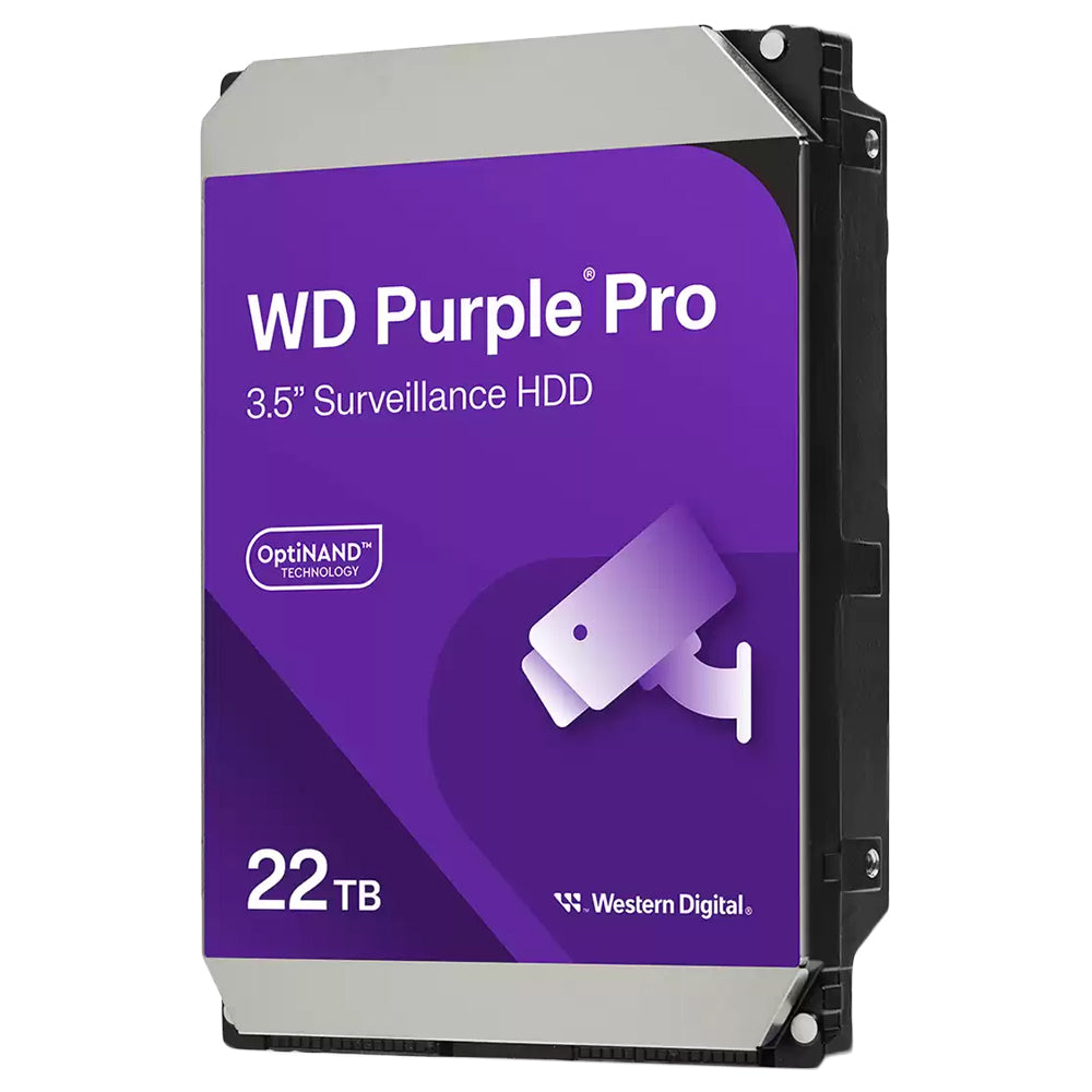 Western Digital Purple PRO 22TB 3.5 Inch Surveillance Internal Hard Drive