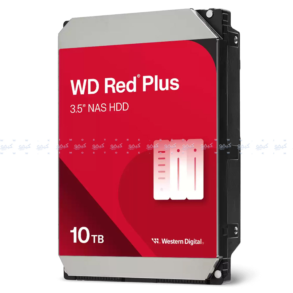 Western Digital Red Plus NAS 10TB 3.5 Inch Server Internal Hard Drive
