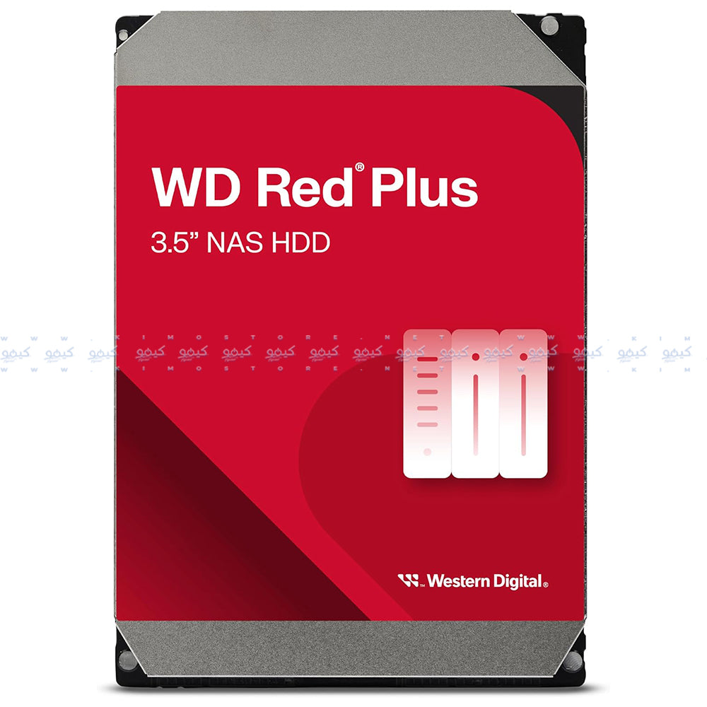 Western Digital Red Plus NAS 3TB 3.5 Inch Server Internal Hard Drive