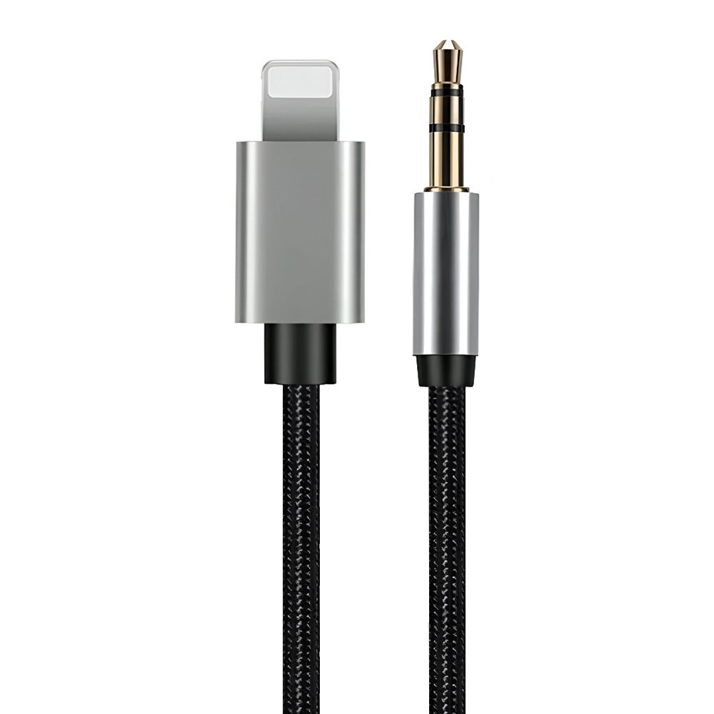 X-Scoot XS-515 Lightning To 3.5mm AUX Audio Cable 1m - Black
