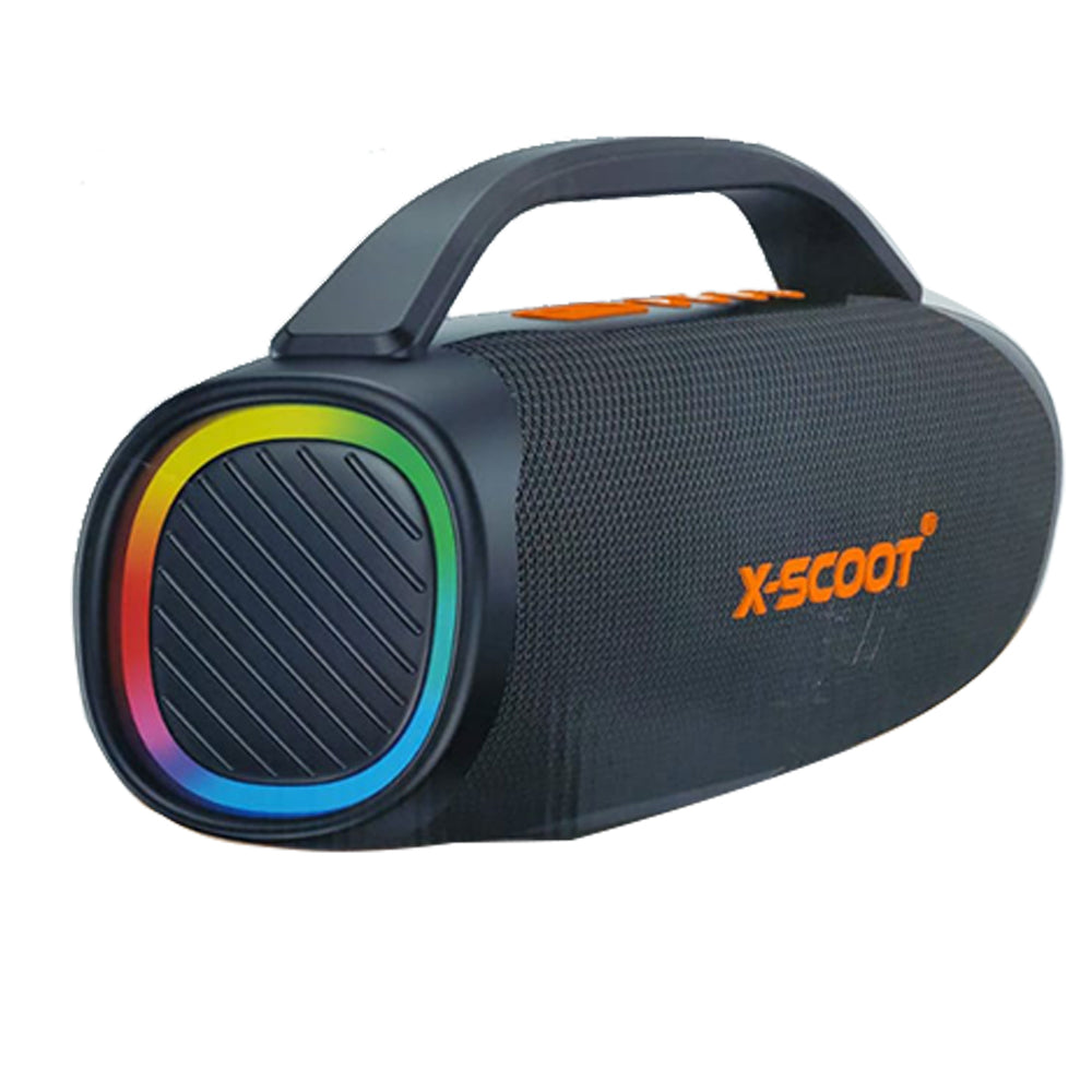 X-Scoot XS-612 RGB Portable Bluetooth Speaker - Black