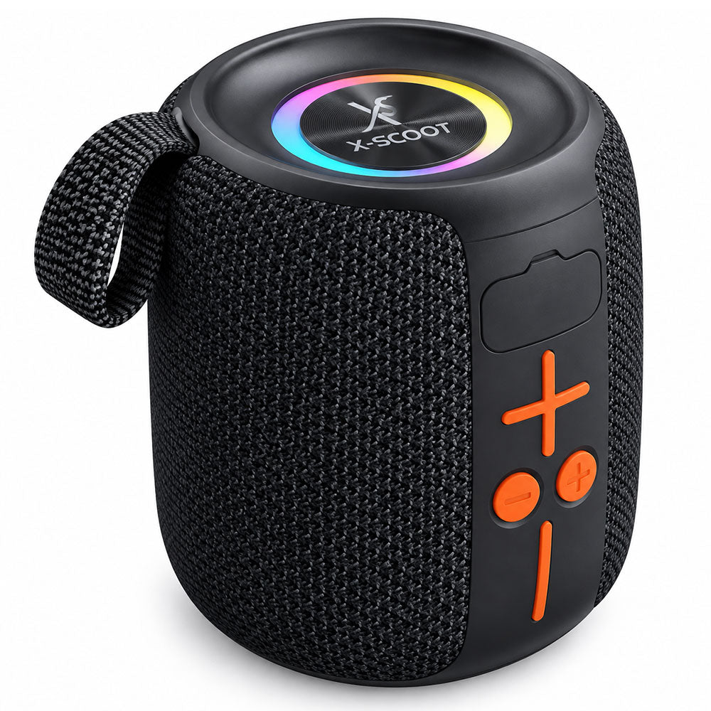 X-Scoot XS-619 RGB Portable Bluetooth Speaker - Black
