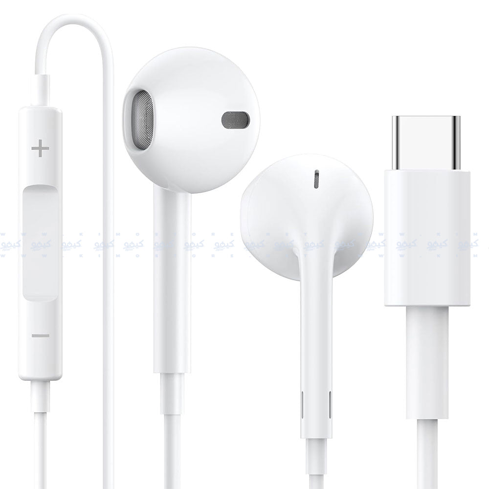 X-Scoot XS-705 Type-C Stereo Earphone - White