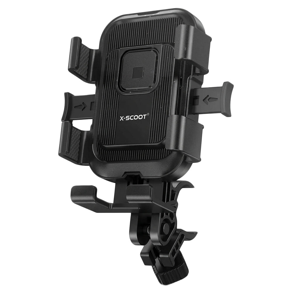 X-Scoot XS-813 Bicycle & Motorcycle Phone Holder 360° Full Rotation - Black