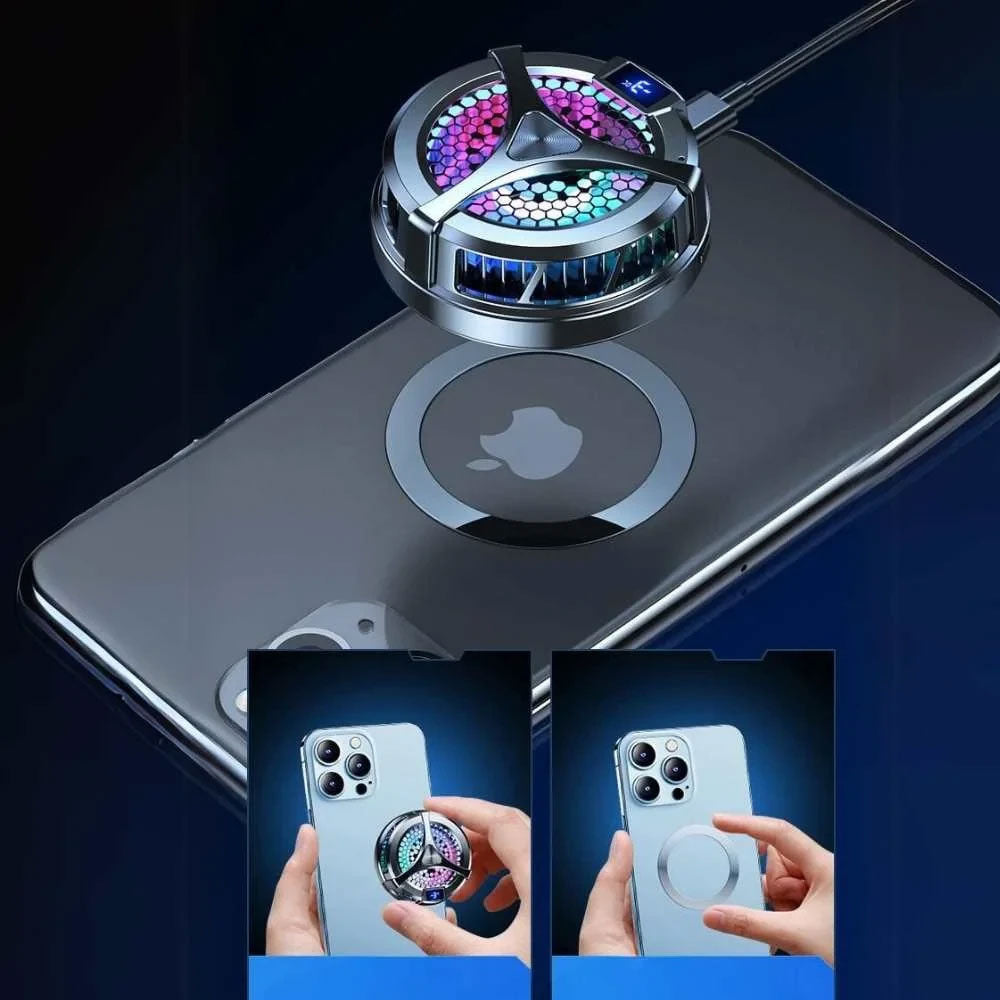 مروحة تبريد مغناطيسية قابلة لإعادة الشحن