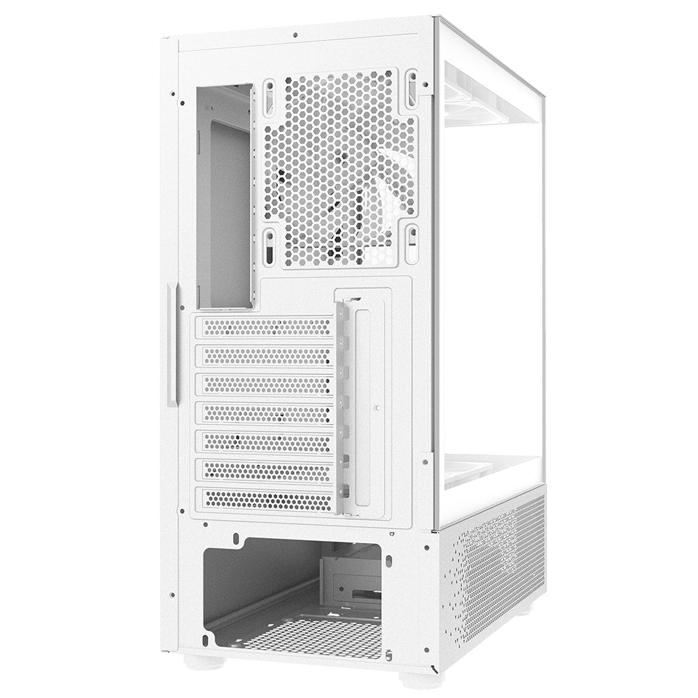 XPG INVADER X MINI ARGB Gaming Mid Tower Case - White
