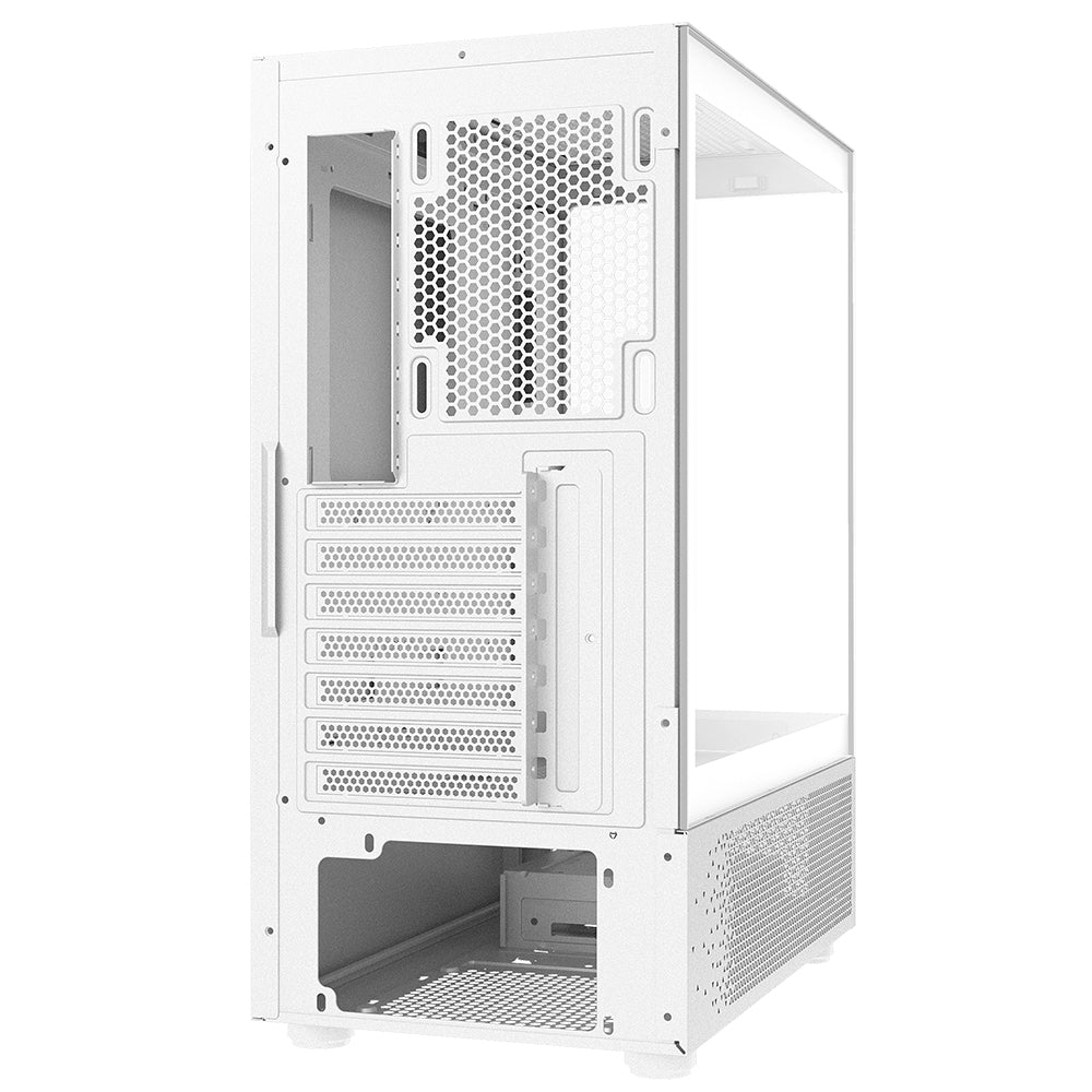 XPG INVADER X MINI ARGB Gaming Mid Tower Case - White