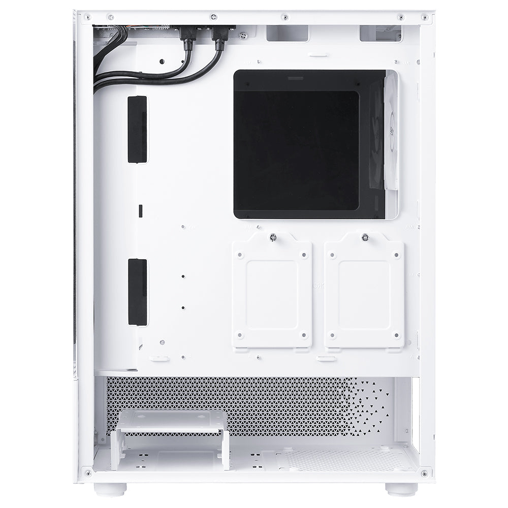 كيس ميد تاور إكس بي جي ARGB جيمنج INVADER X MINI + باور سبلاي 80 بلس ذهبي 750 وات Kyber