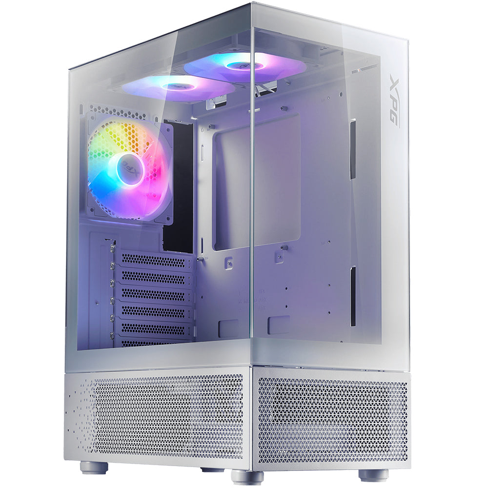 كيس ميد تاور إكس بي جي ARGB جيمنج INVADER X MINI + باور سبلاي 80 بلس ذهبي 750 وات Kyber