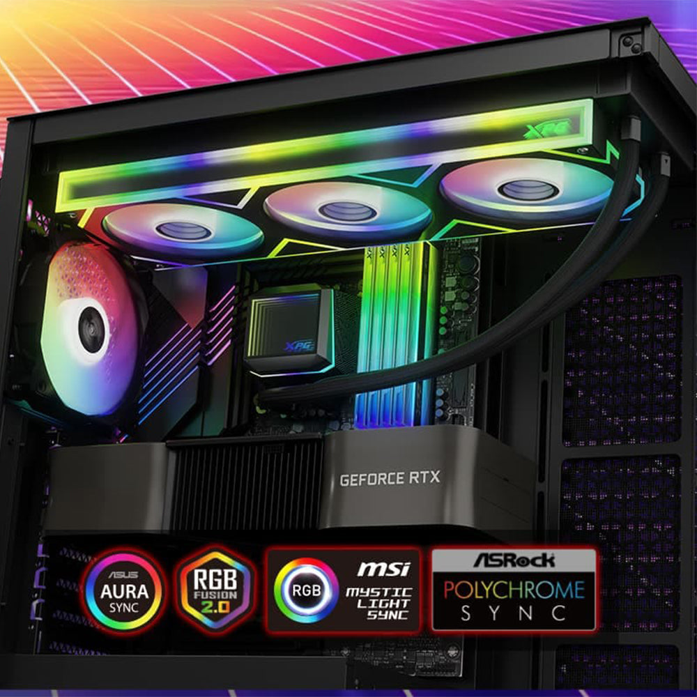 XPG LEVANTE II 360 ARGB AIO CPU Liquid Cooler