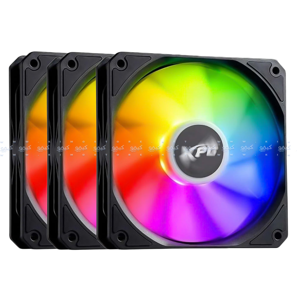 مروحة كيسه أكس بي جي 3 قطع VENTO R 120 PWM ARGB