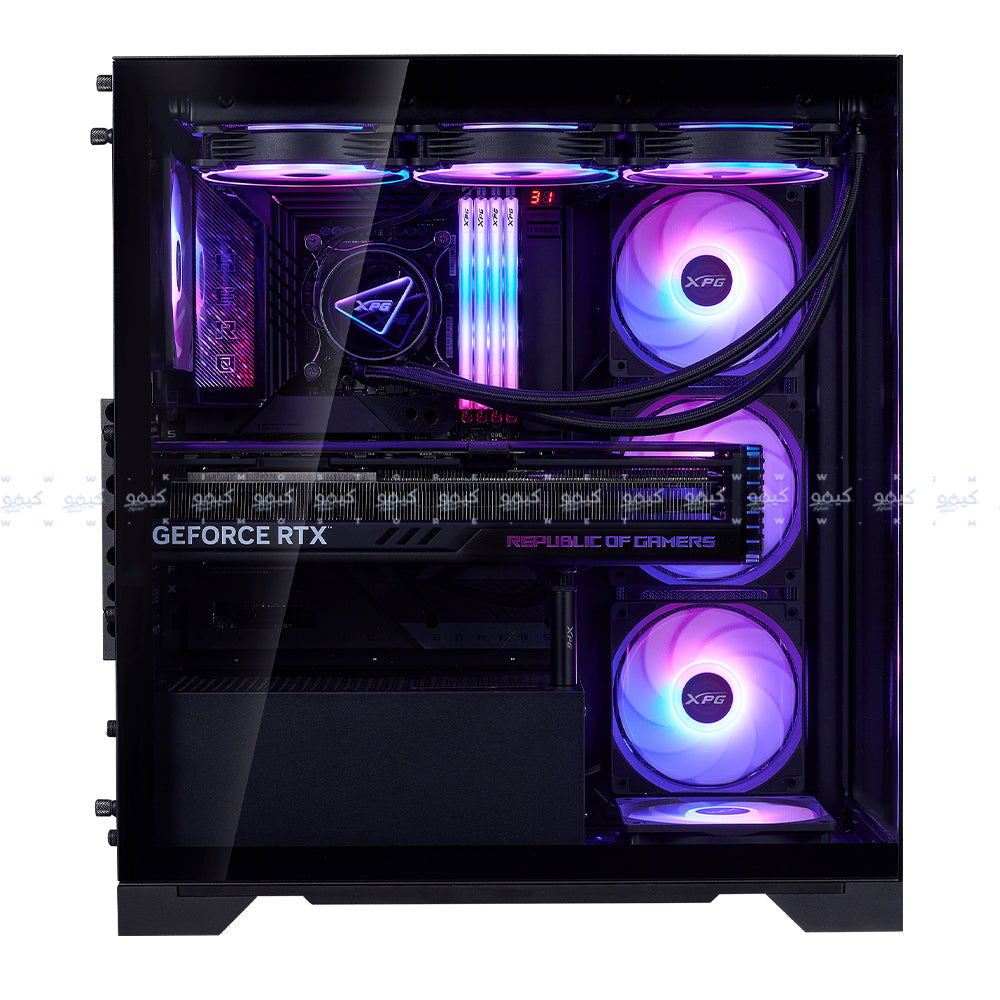 XPG INVADER X BTF Gaming Mid Tower Case - Black