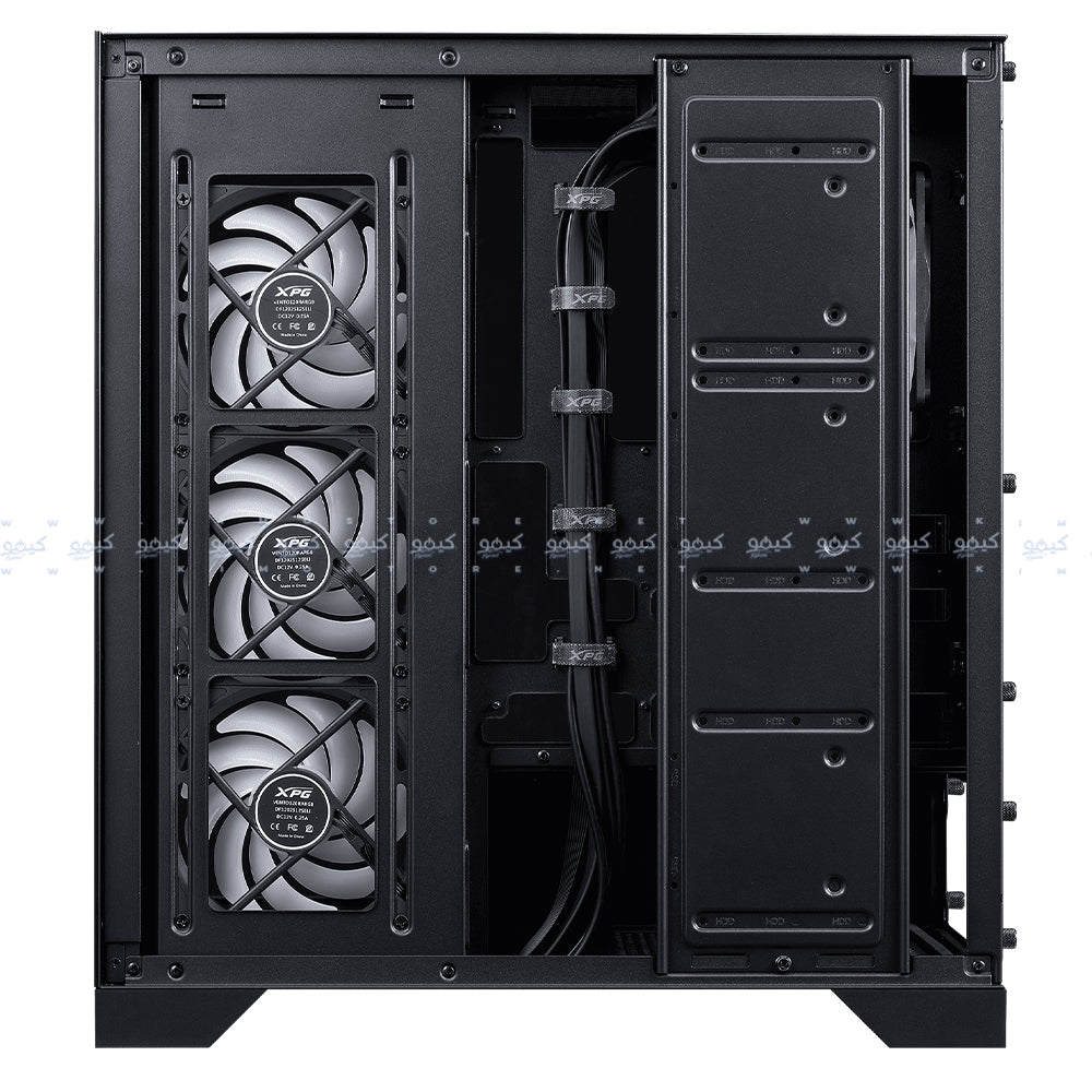 XPG INVADER X BTF Gaming Mid Tower Case - Black