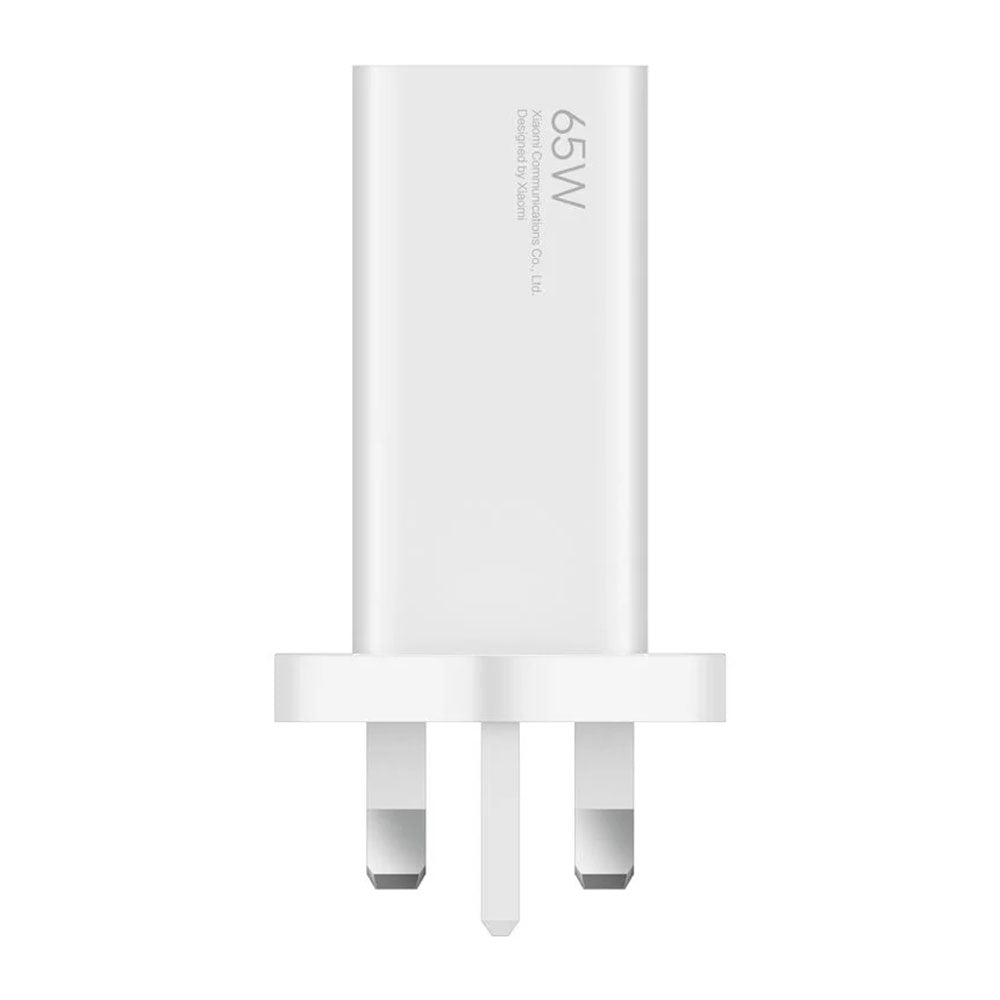 Xiaomi AD652GUK GaN Wall Charger Type-C + USB + Type-C Cable 65W Fast Charging