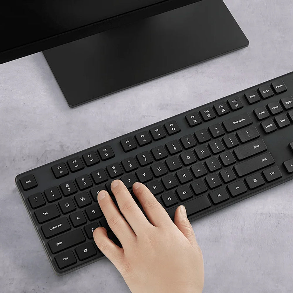 Xiaomi BHR6100GL Wireless Keyboard + Mouse Combo English - Black
