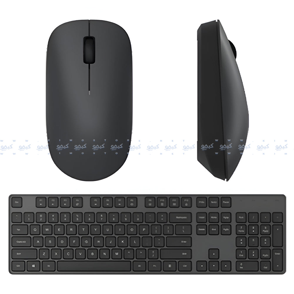 Xiaomi BHR6100GL Wireless Keyboard + Mouse Combo English - Black
