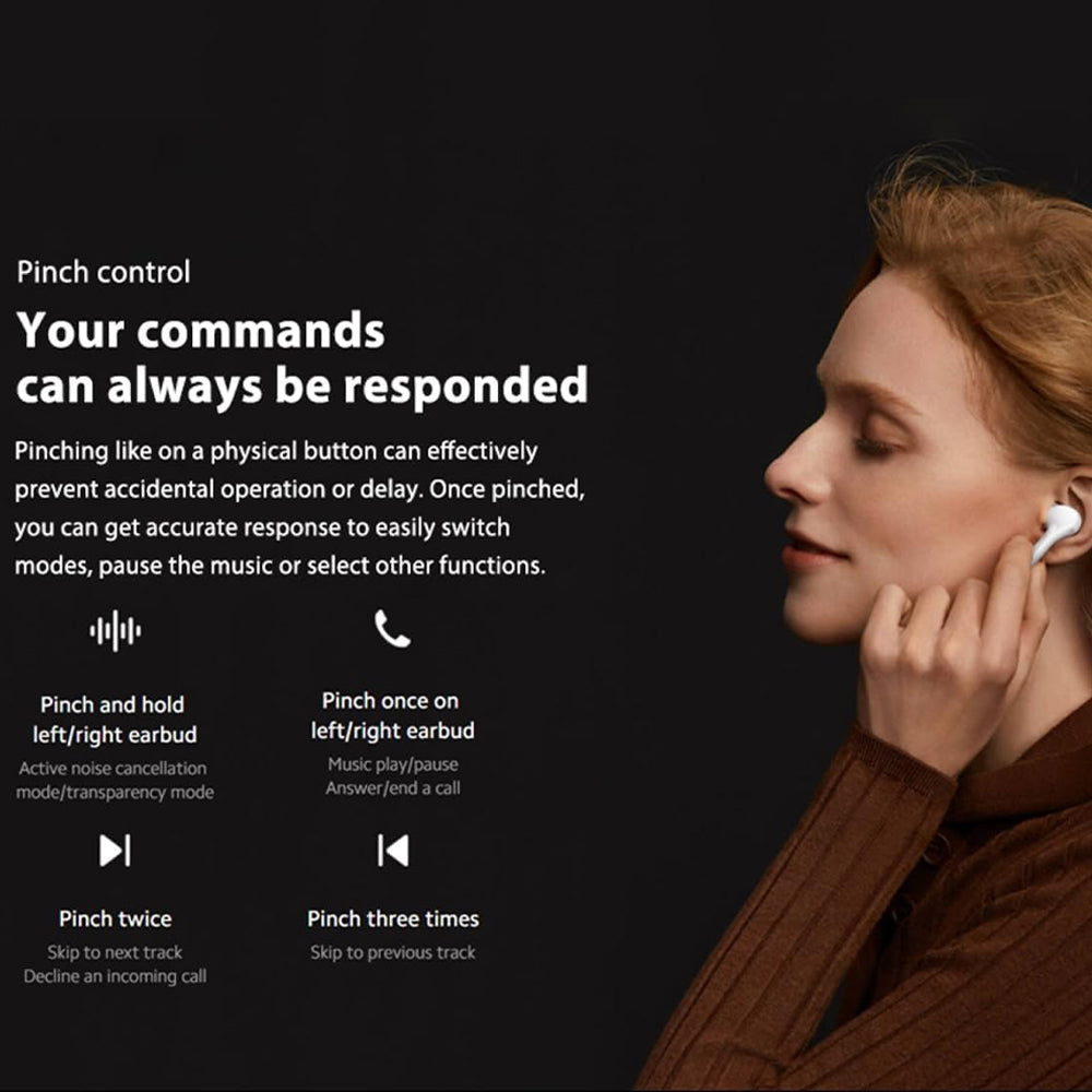 ايربادز شاومي ريدمي Buds 3 - ابيض