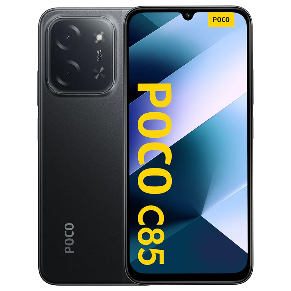 Xiaomi Poco C85 Dual SIM (256GB / 8GB Ram / 6.9 Inch / 4G LTE) - Black