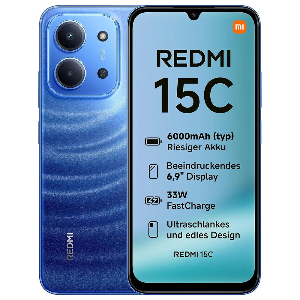 Xiaomi Redmi 15C Dual SIM (128GB 6GB Ram 6.9 Inch 4G LTE)