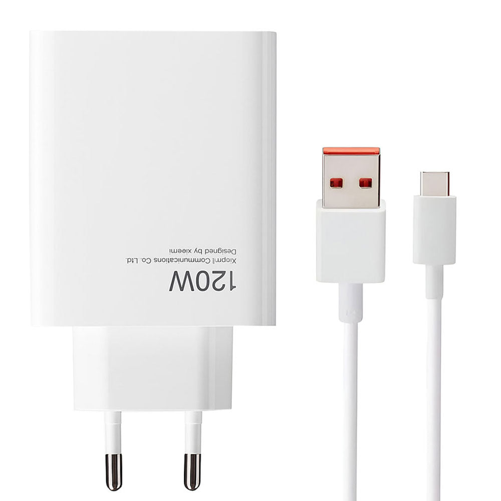 Xiaomi Redmi MDY-12-PRO Wall Charger Type-C Cable 120W Fast Charging