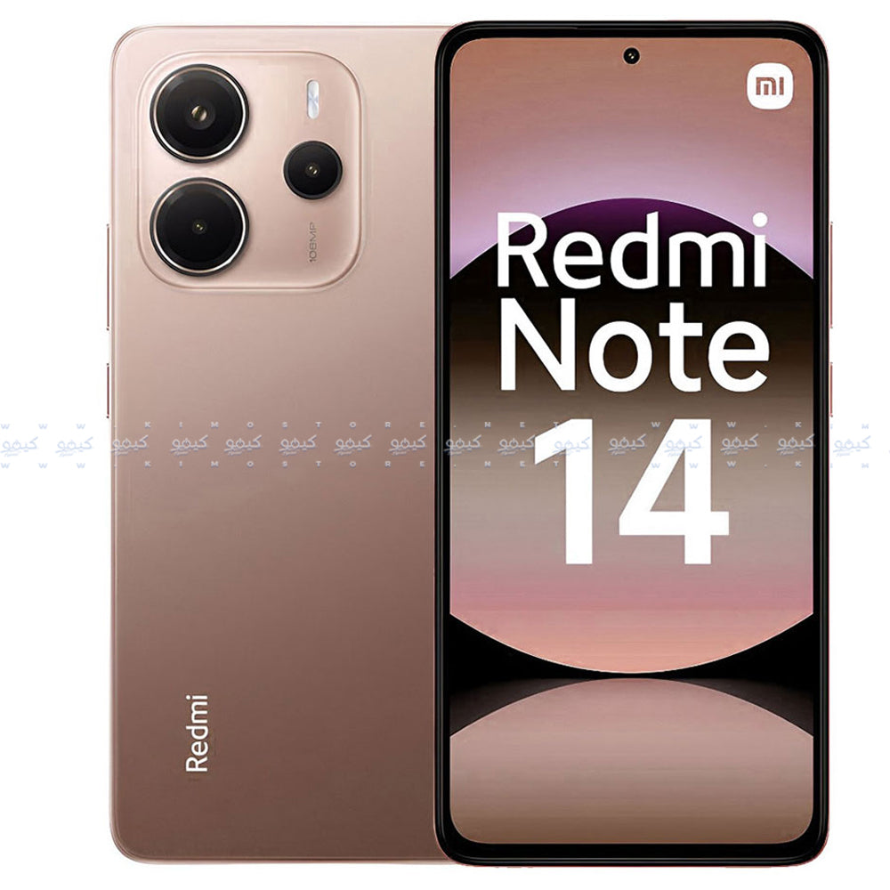 Xiaomi Redmi Note 14 Dual SIM (256GB / 8GB Ram / 6.67 Inch / 4G LTE) Send gold