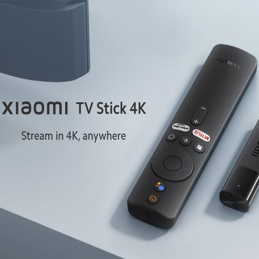 Xiaomi TV Stick With Built-in Chromecast 4K MDZ-27-AA (UK Adapter)