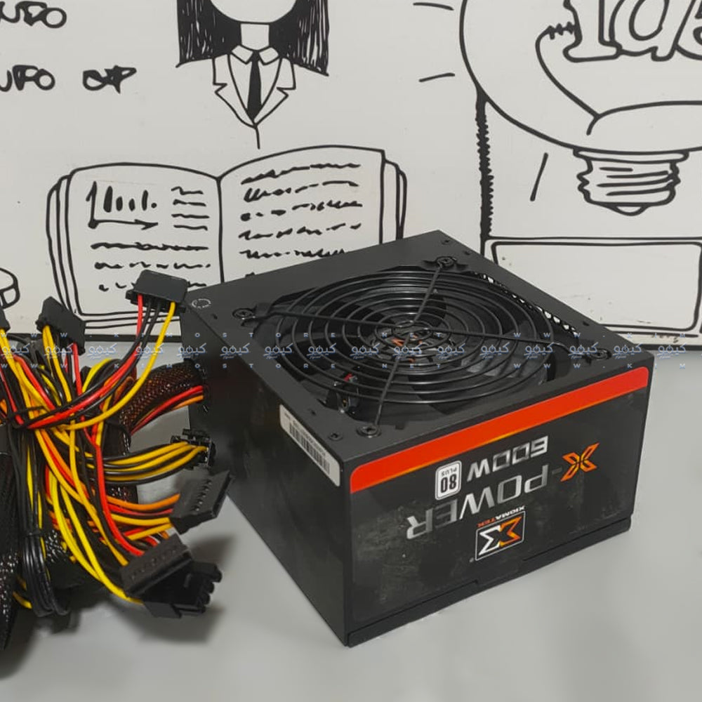 Xigmatek X-Power 600 80 Plus White Certified Power Supply 600W (Original Used)